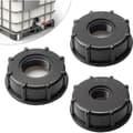 Set med 3 IBC-adaptrar S60x6, 3/4 \" 1/2 \" 1 \" lock, för 1000L tank, anslutning