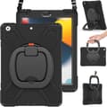 For iPad Pro10.5/Air 10.5 med skjermbeskytter, svingbart stativ/blyantholder/skulderrem