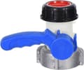 75 mm IBC-tankadapter - DN50, 1000L IBC-adapter, spjeldventilbryter for hagevanning
