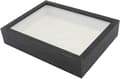 DIY Skuggbox Ram Torkad Blomsterdisplay Rektangel Display Box Bildram, Svart