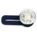 Miniatyrbild 5 av 7: Justerbar byxa Jeans Button Spänne Midjebandsförlängare Soild 1PC