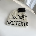 Miniatyrbild 1 av 5: Arcteryx Utomhus Höst Och Vinter Varm Ski Öronskydd Vild Mode Stickad Mössa apricot