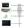 Miniatyrbild 3 av 5: Dc5v till 5/9/12v Usb Power Charging Cord Boost Line Step Up Kabel 5V