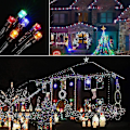 Miniatyrbild 4 av 4: Solar Christmas String Lights, 22m 200 Led Multicolor