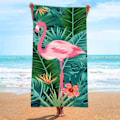 Miniatyrbild 1 av 4: Strandhandduk, Mikrofiber Strandhandduk, Extra Stor 70X140CM Snabbtorkande Super Lätta Handdukar för Resor, Simning, Camping, Picknick, Strand