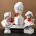 Miniatyrbild 2 av 5: 1st Klassiska byster Staty Grekisk mytologi Statyett Bubbla David Porträtt Skulptur Harts Övning C