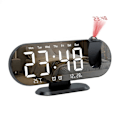 Miniatyrbild 1 av 5: Mini 4K Klockkamera LED Digital Smart Väckarklocka Projektion Stöder Fjärrvisning Mobil Detektion Minikamera Black