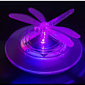 Miniatyrbild 1 av 7: Solar Pond Lights Vattentät LED RGB Solar Floating Lights Dragonfly