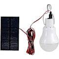 Miniatyrbild 1 av 5: Generisk Solar Powered Led Spot Light Bärbar Led Bulb Solar Lampa Med 0,8w Solpanel