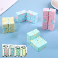 Miniatyrbild 4 av 4: 4 st Flip Pocket Finger Cube Decompression Pedagogiska Leksaker