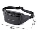 Miniatyrbild 2 av 4: Fanny Packs för kvinnor Bältesväska Vattentät Herr Midjeväska grey