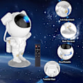 Miniatyrbild 3 av 5: Space Buddy Projector Light, Pleshy Spacebuddy Projector, Space Buddy Pleshyco, Astronaut Star Projector Galaxy Light med fjärrkontroll (e)