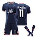 Miniatyrbild 5 av 5: Li Qiuyi hemmaklassisk stil 10 Neymar 7 Mbappe fotbollströja set No number M