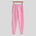 Miniatyrbild 4 av 5: Mode Loungeset för kvinnor Modekläder 2-delad sweatsuit Långärmad tröja Långbyxor Pink 2XL