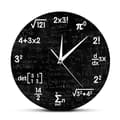 Matematikväggklocka Matematik Klocka Examenspresent Presenter För