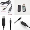 Miniatyrbild 4 av 5: Dc5v till 5/9/12v Usb Power Charging Cord Boost Line Step Up Kabel 5V