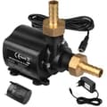 Mini 12V vattenpump (800 L/h, 4,5 m lyft) — 15W liten dränkbar pump, dammpump, fontänpump, vattenpump