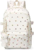 Blomsterrygsæk - Sød æstetisk rygsæk Kawaii Daypack