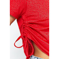 Miniatyrbild 7 av 10: Trendyol T-shirt Enkel rundringning Standardärm Basic Red XS