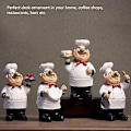 Miniatyrbild 3 av 5: Fyearfly kockfigurer Prydnad 4 st Resin kockfigurer Prydnad Staty Modell Hantverk Dekor Bar Kafé