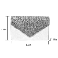 Miniatyrbild 2 av 3: Achinel Dam Flap Axelväskor Crossbody Clutch Evening Bags Röd 8.27x1.77x5.12"