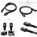 Miniatyrbild 2 av 5: Intern Mini Sas Adapter-kabel Sff-8087 hane till Sff-8087 hane C