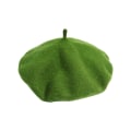 Miniatyrbild 2 av 5: Damer Plain for Basker Ull Franska för Basker Hög kvalitet Vinter Höst Grass green