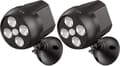 Utomhuslampa med Rörelsesensor Vattentät, LED Strålkastare med Trådlös Sensor, Utomhussäkerhetslampa (2-pack) 2pc