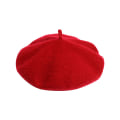 Miniatyrbild 3 av 5: Damer Plain for Basker Ull Franska för Basker Hög kvalitet Vinter Höst Red