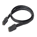 Miniatyrbild 1 av 5: Intern Mini Sas Adapter-kabel Sff-8087 hane till Sff-8087 hane C