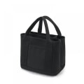 Miniatyrbild 1 av 3: Lunchväska Bento Lunchväska i japansk stil Thermal Lunch Tote Handväska Canvas Shoppingväska A916-335 black