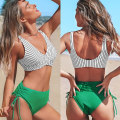 Miniatyrbild 1 av 2: Printed Mid Waist Bikini uit Badkläder 2022 New Beach Badkläder style9 S
