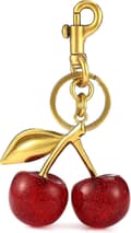 Kirsikkalaukku Charm, Kirsikka Avaimenperä Lompakko Charm