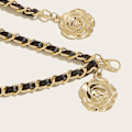 Miniatyrbild 3 av 8: Camellia chain adjustable elastic waist accessory dress high class pants chain waist chain