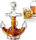 Maritim Whiskeykaraff, 350ml 250-års Bourbonkaraff Dekor Minnesmärke