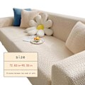 Miniatyrbild 3 av 5: Sofföverdrag Stretch Sofföverdrag, Sofftyg Möbelöverdrag, Hög Stretch Sofföverdrag Djurvänligt Halkfritt, Överdimensionerat Elastiskt Möbelöverdrag, Stickat Beige