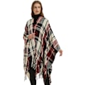 Miniatyrbild 3 av 5: Printed tofs Poncho Cape Dam höst/vinter filt Sjal Wrap