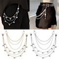 Miniatyrbild 8 av 10: Midja Chain Byxor Chain GULD STYLE1
