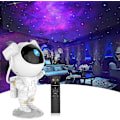 Miniatyrbild 1 av 5: Astronaut Space Buddy Star Projector - Galaxy Projektor Nattljus med fjärrkontroll, 360 justerbar och timer, barn Galaxy Starry Nebula Projektionslampa Fo