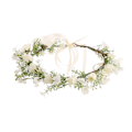 Miniatyrbild 1 av 5: Blomkrans huvudbonader, bohemisk blomsterkrans konstgjord krans