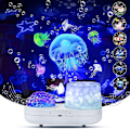 Miniatyrbild 1 av 5: Star Projector Double Atmosphere Projection Ocean Lamp