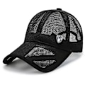 Miniatyrbild 3 av 3: Cap för män Dam Mode Sommar Tunt mesh Andningsbar Utomhussport Fotvandring Klättra Köra Fiske Lastbil Hatt A277 Gray