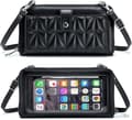 Liten telefonväska Crossbody-väskor för kvinnor Liten reseplånbok Pekskärm