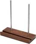 Skivställ – Vinylhållare – Displayställ – Solid och robust design – Dekorativ och funktionell accent – ​​För skivspelartillbehör – Samlare