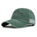 Miniatyrbild 8 av 9: Cap Retro Broderad Peaked Cap Tvättad gammal solhatt Par Cb4435LightBlue Adjustable