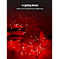 Miniatyrbild 4 av 4: Batteridrivna String Lights. 2 Pack 3 * Aa batteridriven koppartråd Fjärrkontroll Timer Vattentät Led Firefly Lights