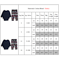 Miniatyrbild 4 av 4: Jul Familj Matchande Pyjamas Set Vuxen Barn  Sovkläder Baby 9M