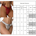 Miniatyrbild 4 av 4: Dam exig pets tring G-string Trosor Trosor Trosor Underkläder Wine Red S