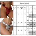 Miniatyrbild 4 av 4: Dam Sexig Spets String G-string Trosor Trosor Trosor Underkläder White L