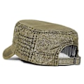 Miniatyrbild 2 av 5: Armékeps i tvättad cap Unik design vintage platt cap Army Green